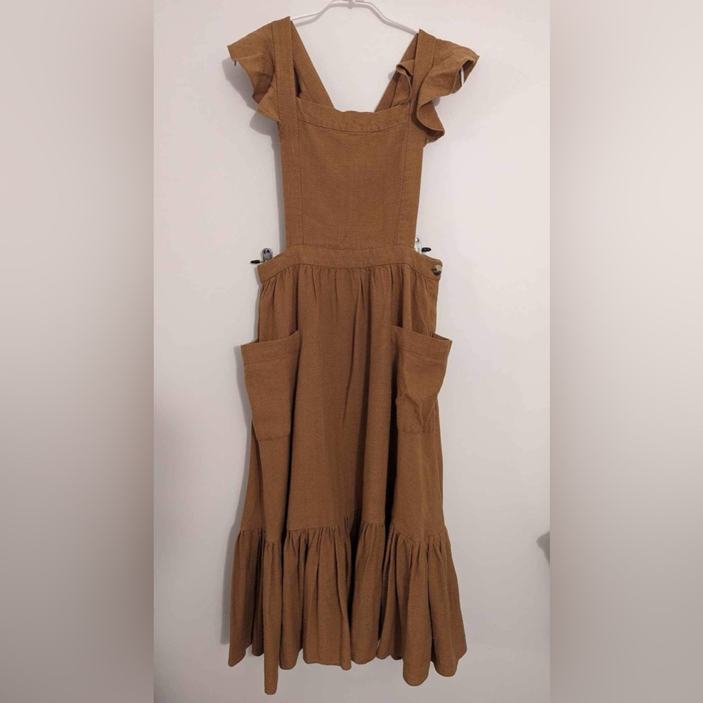 Doen Peninsula Dress in Pumpkin